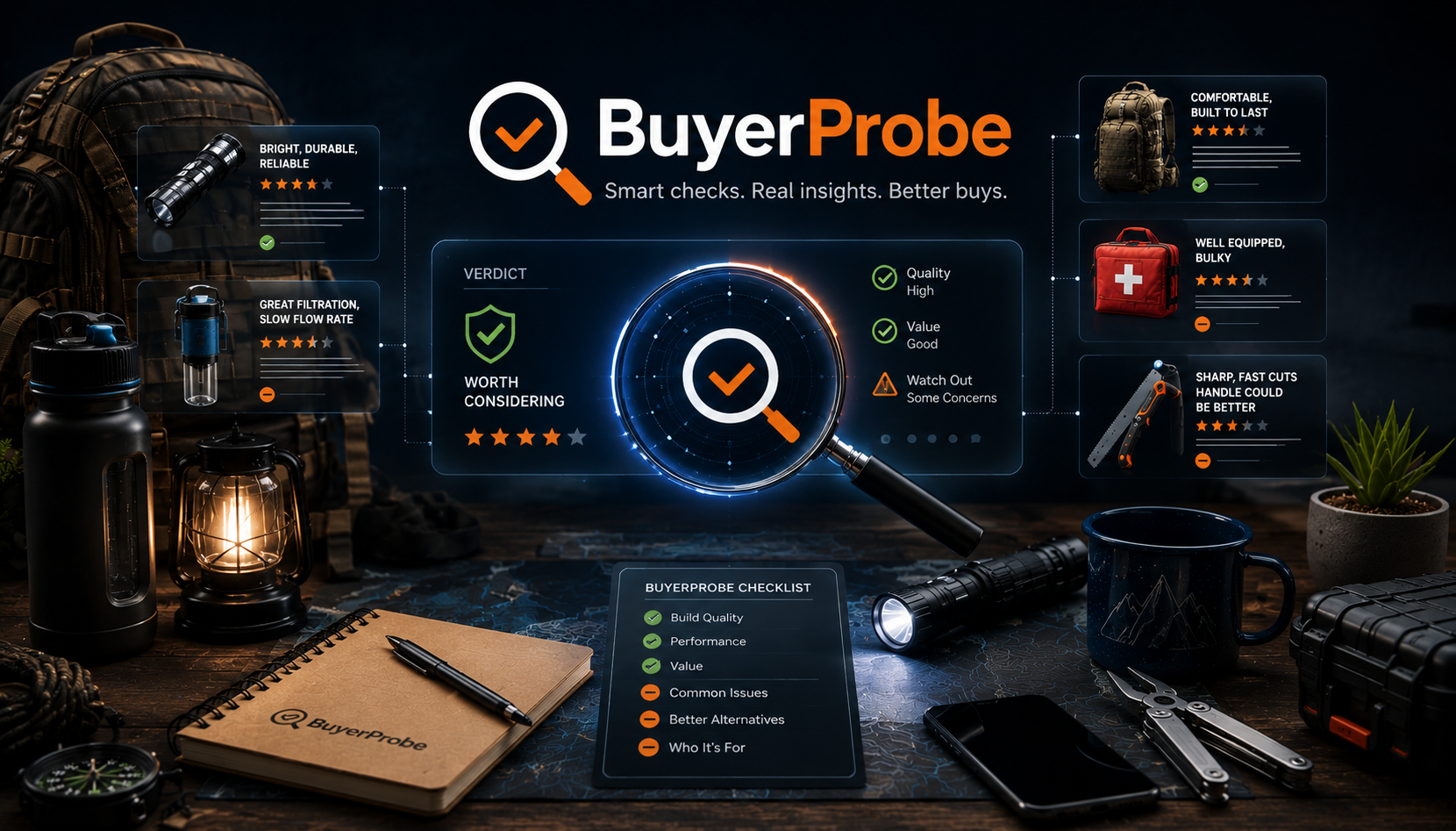 BuyerProbe product research and comparison hero image